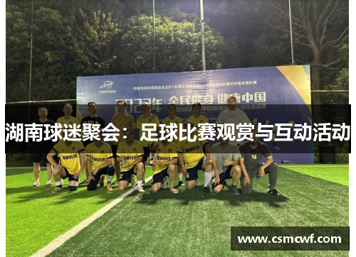 湖南球迷聚会：足球比赛观赏与互动活动